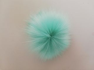 Teal pompom