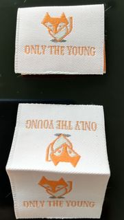 Customised woven labels