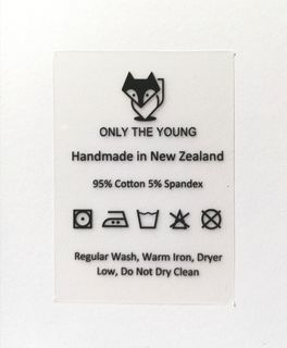 Customised vinyl labels