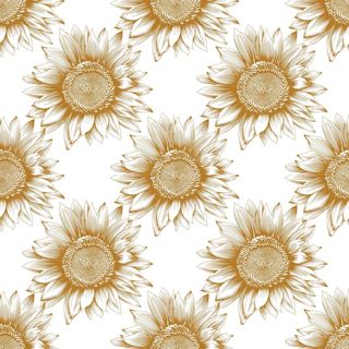 Ochre Sunflower T-Shirting