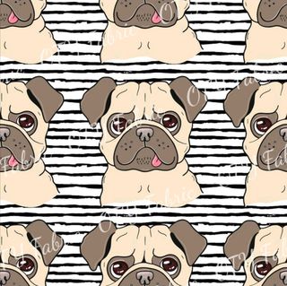 Hipster pugs