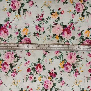 Rose floral on mint