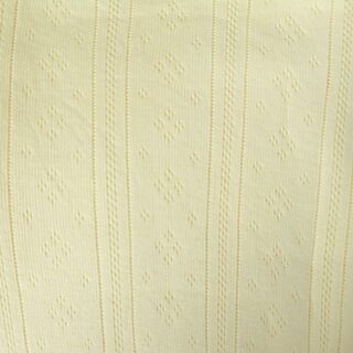 Pastel yellow pointelle
