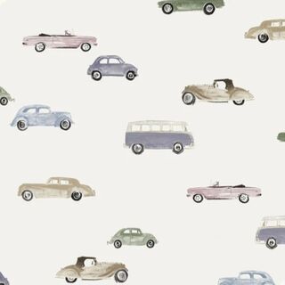Vintage blue vehicles