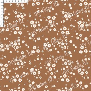 Boho ditzy petite floral in caramel