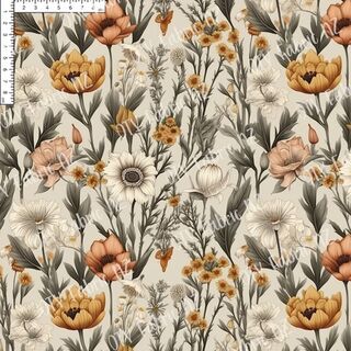 Muted poppy floral - OTY Exclusive
