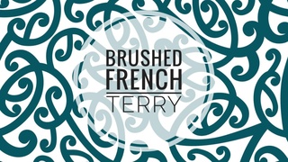 Brushed french terry