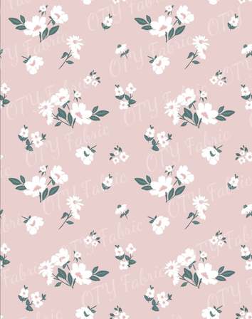 Blush Floral petite print