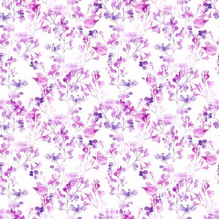 Purple Watercolour Floral
