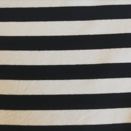 Black and cream stripes