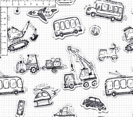 Sketch vehicles on grid