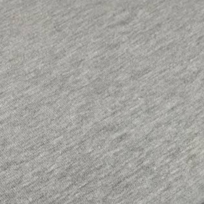 Light marle grey brushed french terry