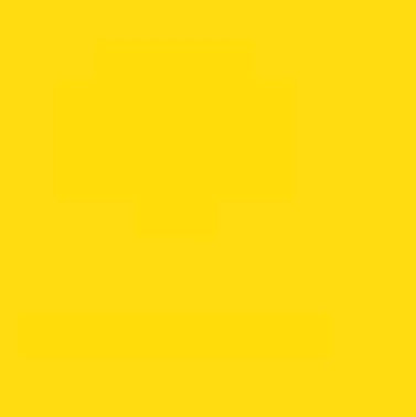 Yellow brushed french terry