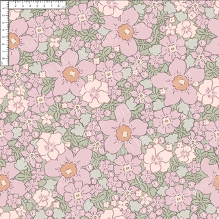 Dusty pink floral coord