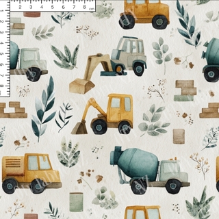 Muted foliage construction- Exclusive