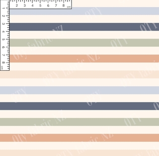 Forget me not stripe coord