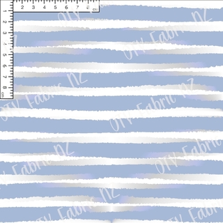 Blue spider distressed stripes