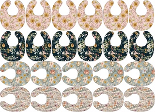 Girls floral Bib Rapport- exclusive