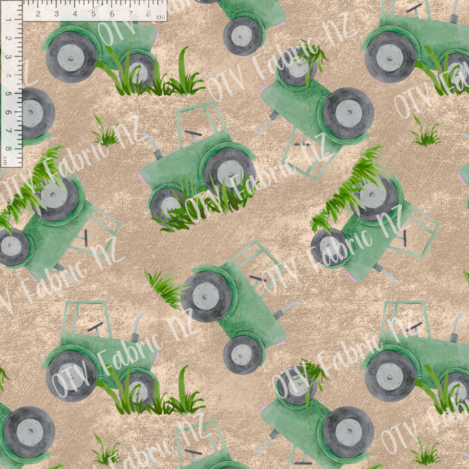 Green tractors RC