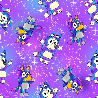 Purple galaxy dogs
