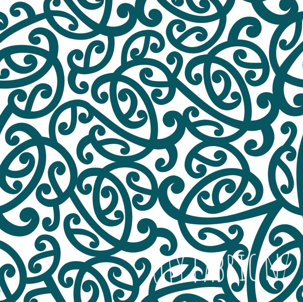 Petrol koru pattern