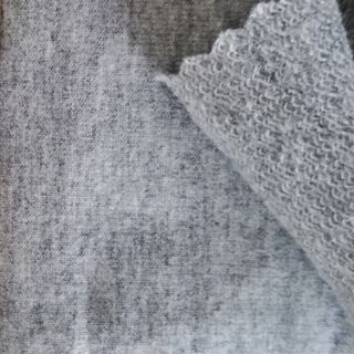 Marle grey French Terry spandex
