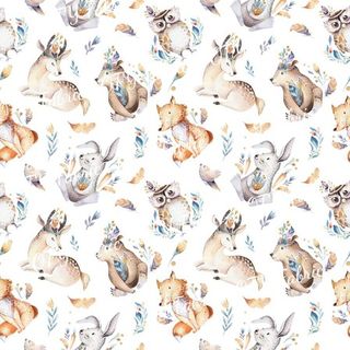 Woodland Boho Animals