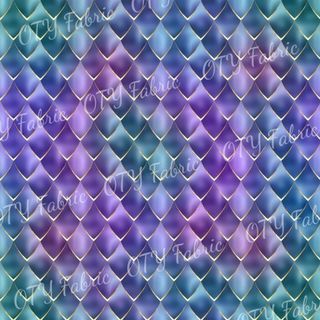 Purple Rainbow Dragon Scales