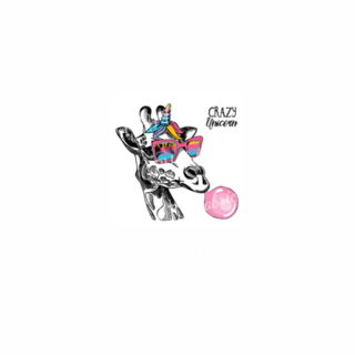 Crazy Unicorn Giraffe Panel