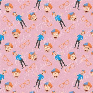 Blippi on marle pink