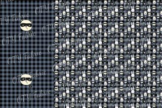 Denim marle plaid bandits rapport