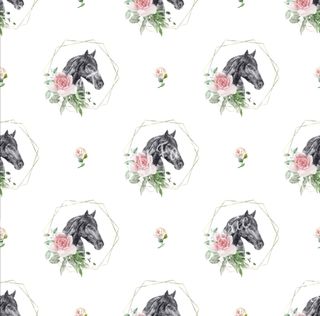 Floral horses - Exclusive 