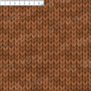 Autumn rust knit (exclusive print)