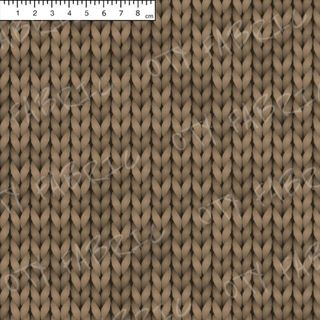 Autumn camel knit  (exclusive print)