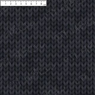 Autumn navy knit (exclusive print)