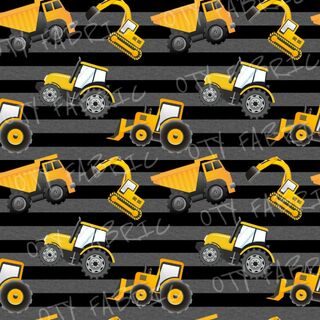 Marle grey stripe construction - Exclusive