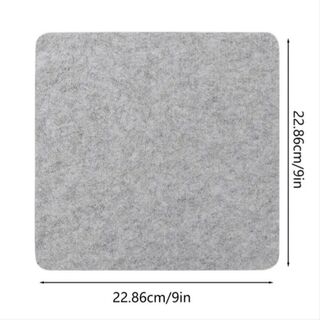 Wool pressing mat