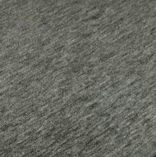 Dark marle greybrushed french terry