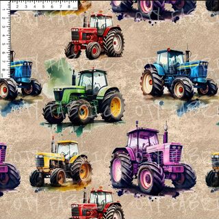 Bright tractors