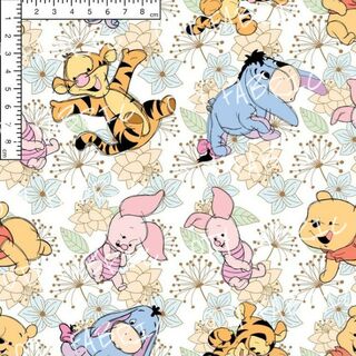 Baby friends floral