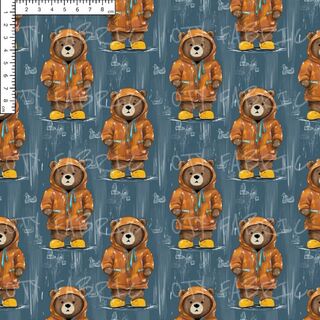 Raincoat bear