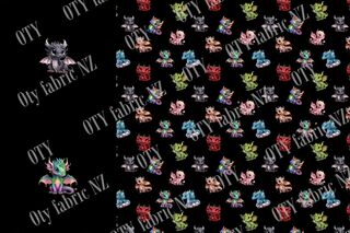 Dragons on black rapport