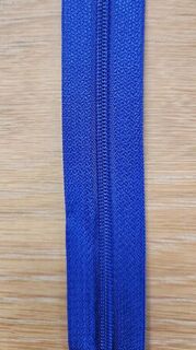 Electric blue zipper tape