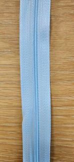 Baby blue zipper tape