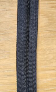 Black zipper tape
