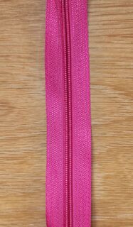 Fushia zipper tape