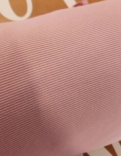 Rose pink ribbing