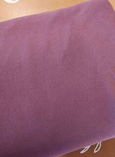 Deep Mauve ribbing