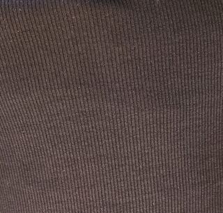 Black ribbing