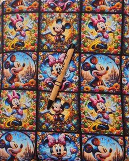Minnie stained glass FT